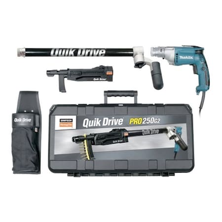 Quikdrive System w/ 120V Makita 3500 RPM Motor PRO250G2M35K